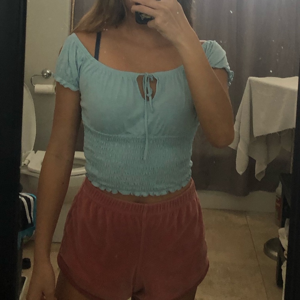 me to we crop top